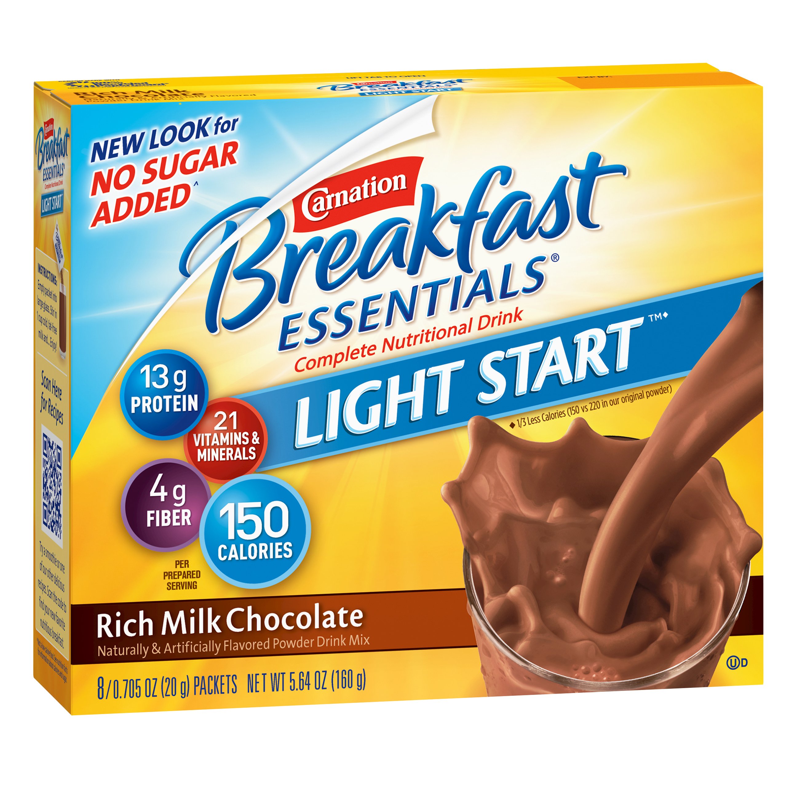 Carnation Breakfast Essentials Rich Milk Chocolate Complete Nutritional