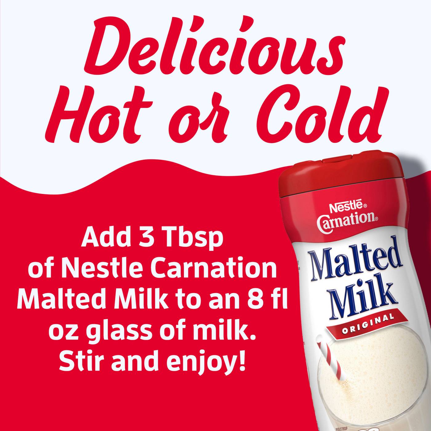 Nestle Carnation Original Malted Milk Mix; image 3 of 7
