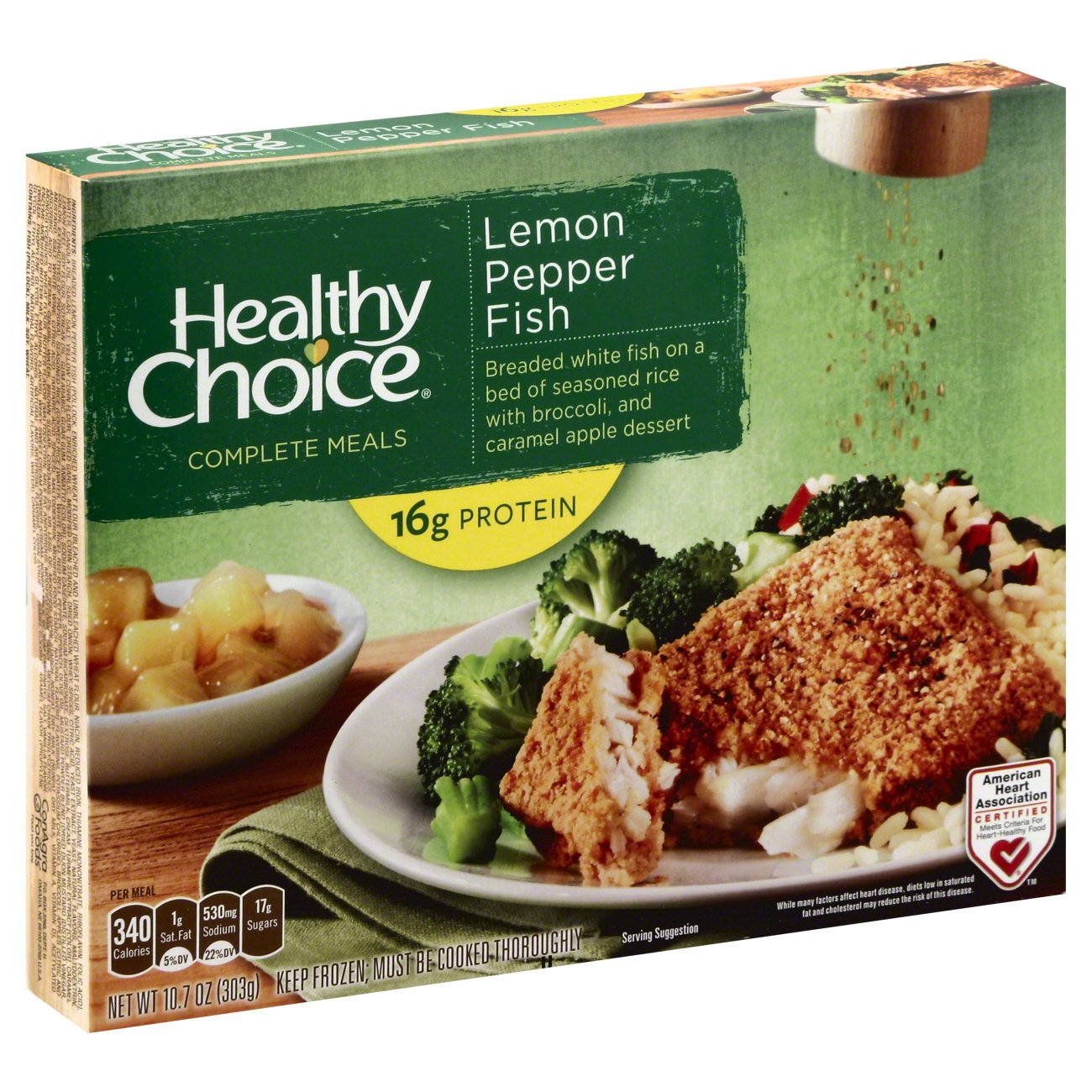 Healthy Choice Complete Meals Lemon Pepper Fish Shop Entrees & sides