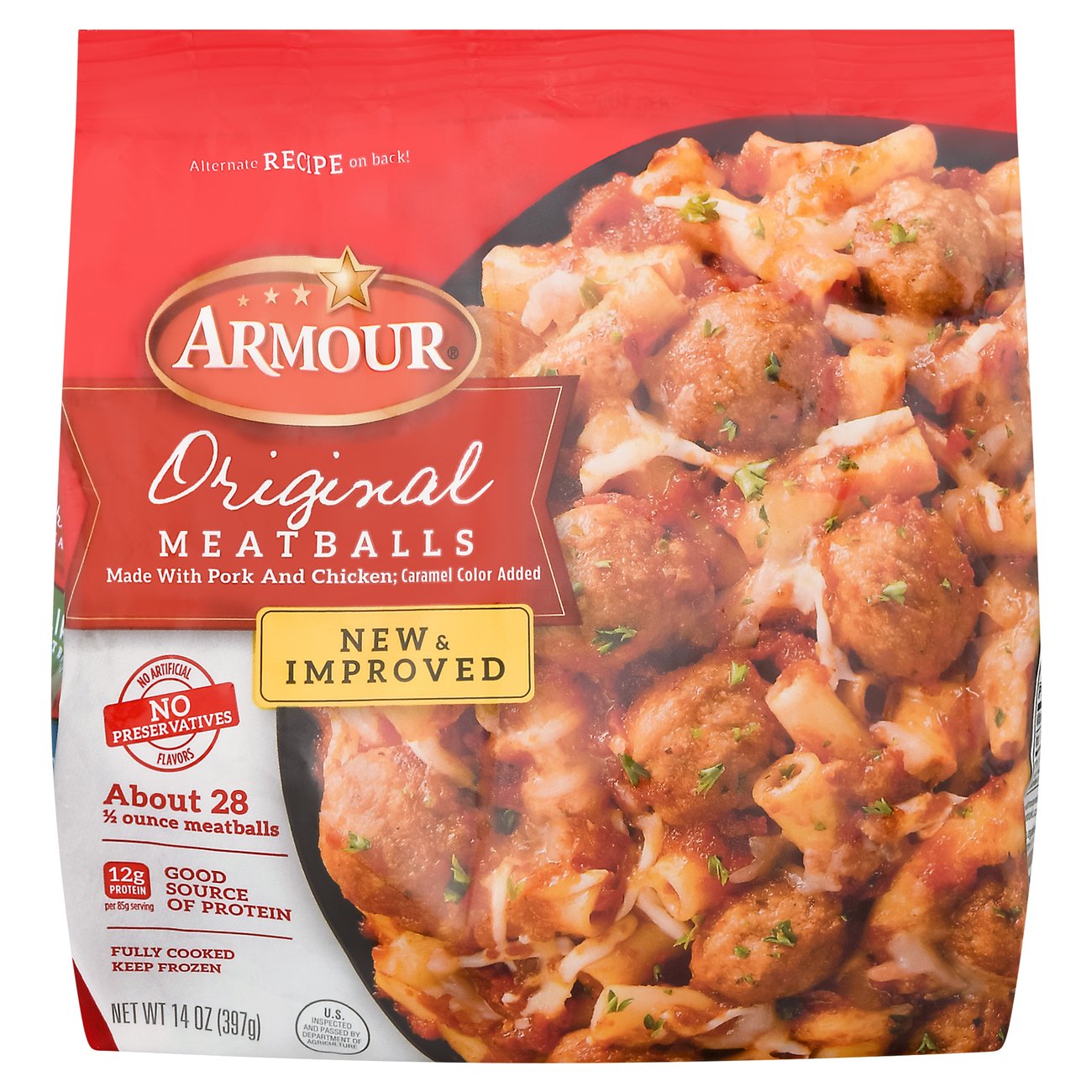 Armour Original Meatballs Shop Meat at HEB