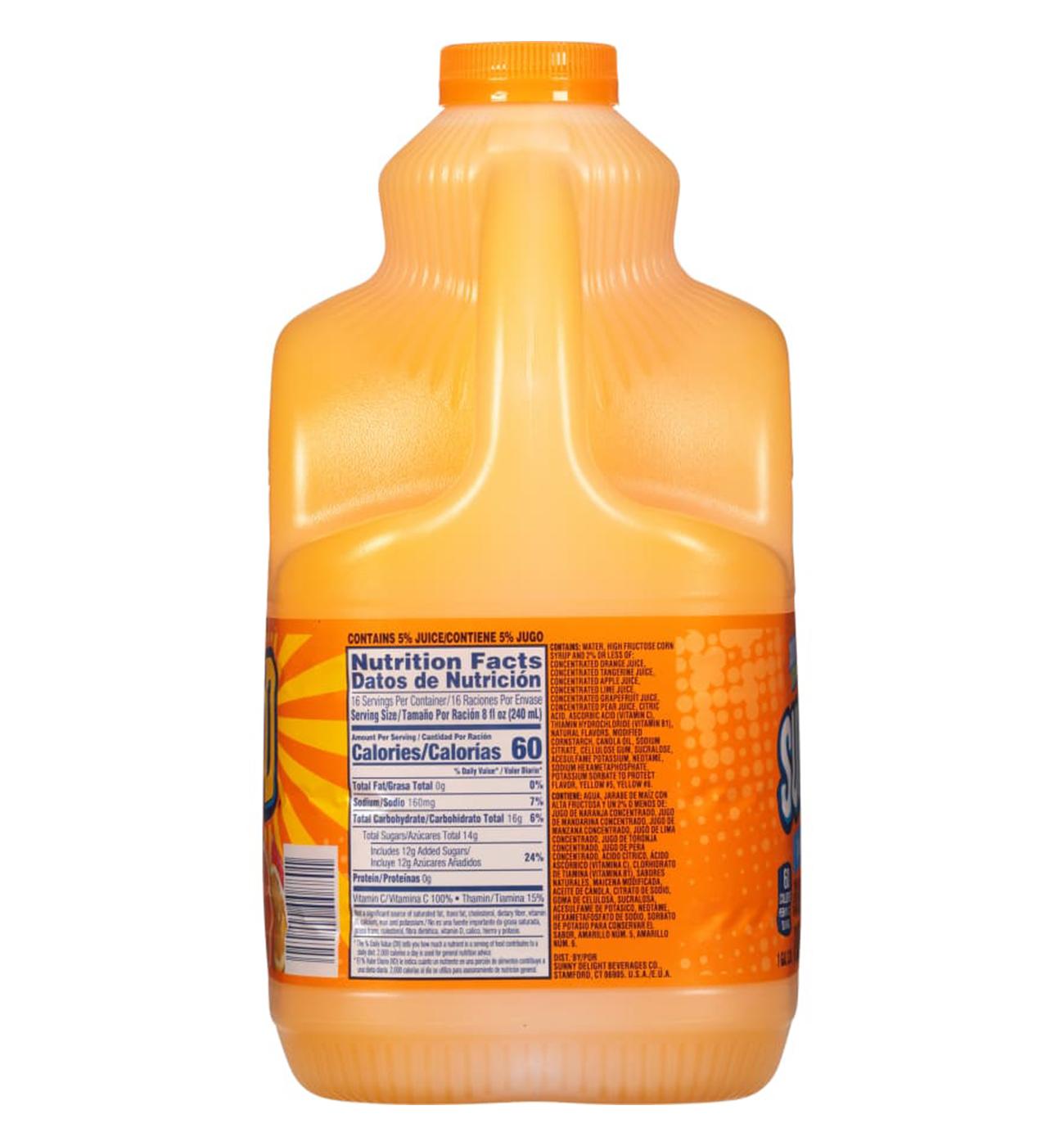 Sunny D Tangy Original Orange Flavored Citrus Punch; image 2 of 7