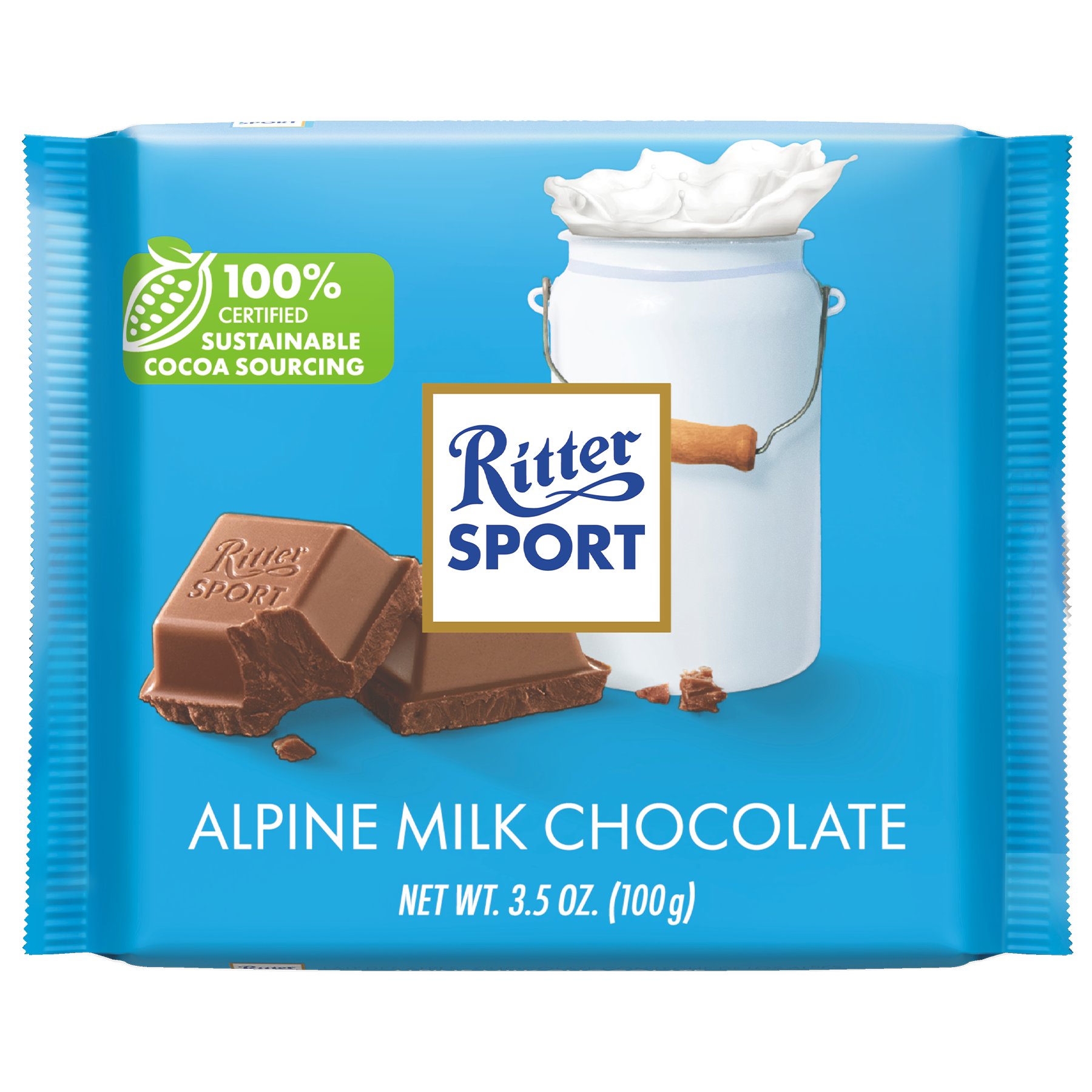 Ritter Sport 30 Cocoa Alpine Milk Chocolate Shop Candy At H E B