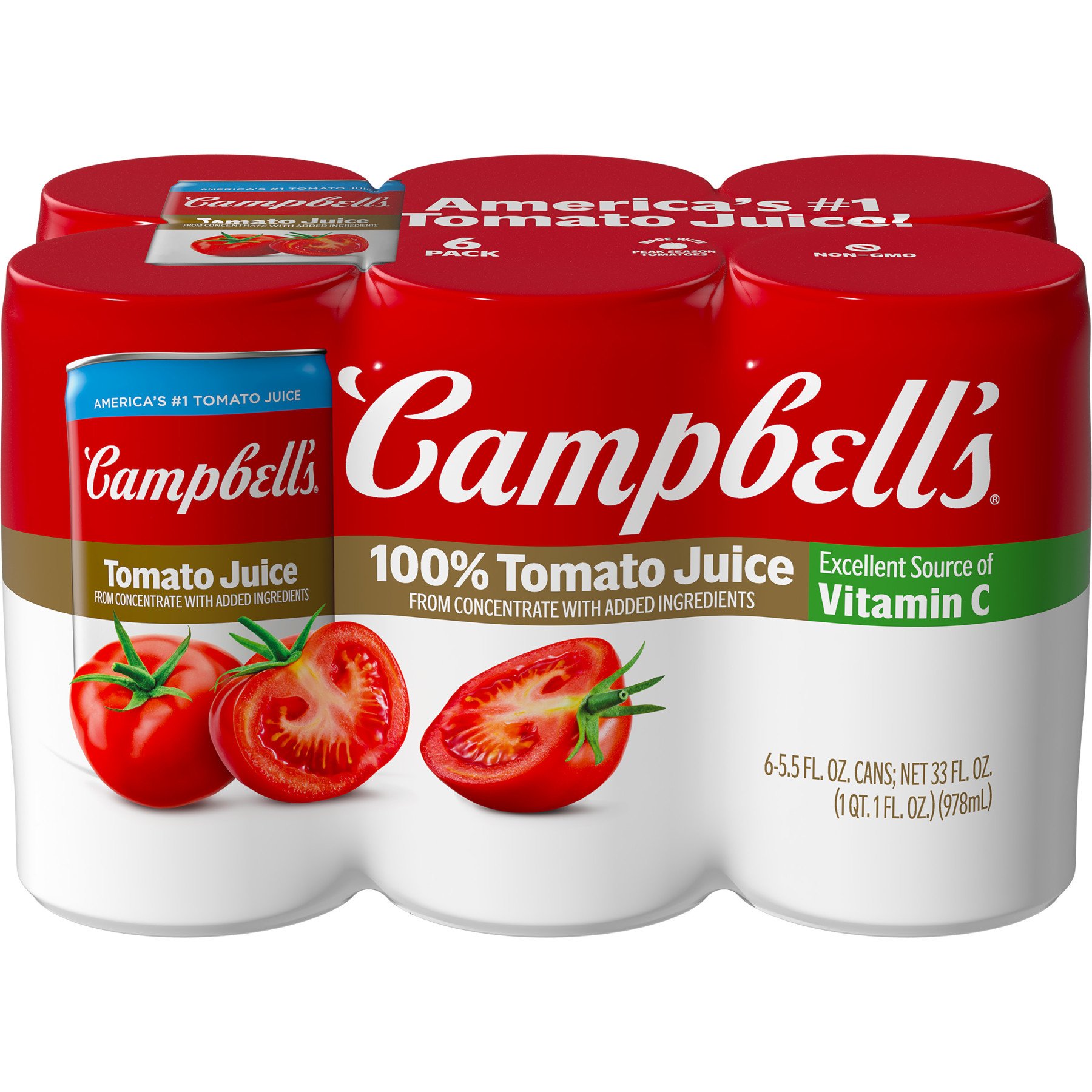 Campbells Tomato Juice Pack Ph