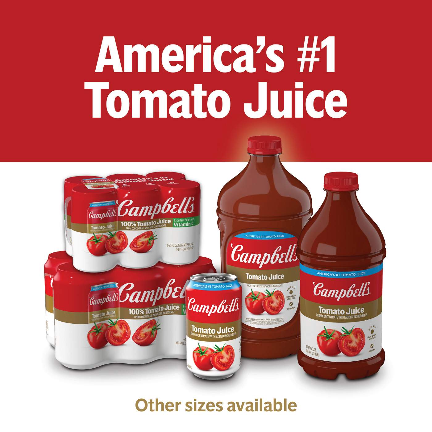 Campbell's 100% Tomato Juice; image 3 of 7