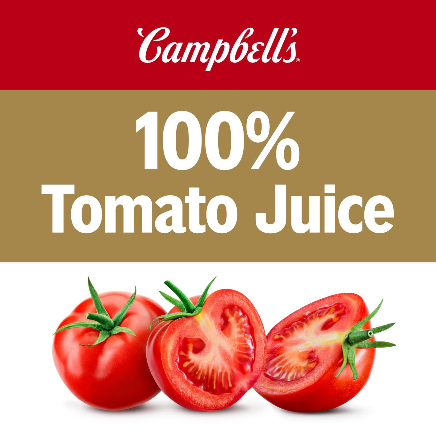 Campbell's 100% Tomato Juice; image 6 of 7