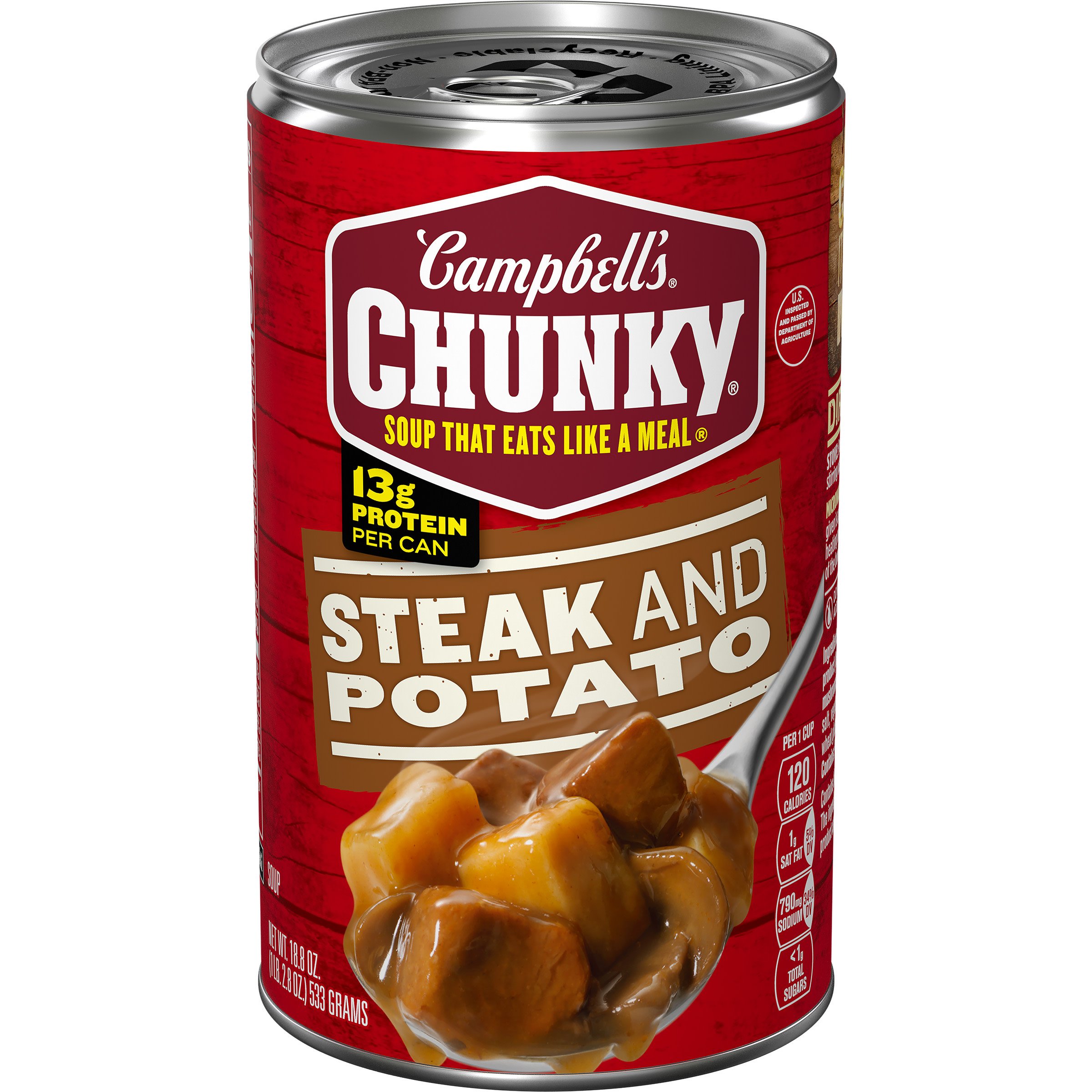 Campbell's Chunky Steak and Potato Soup Shop Soups & Chili at HEB