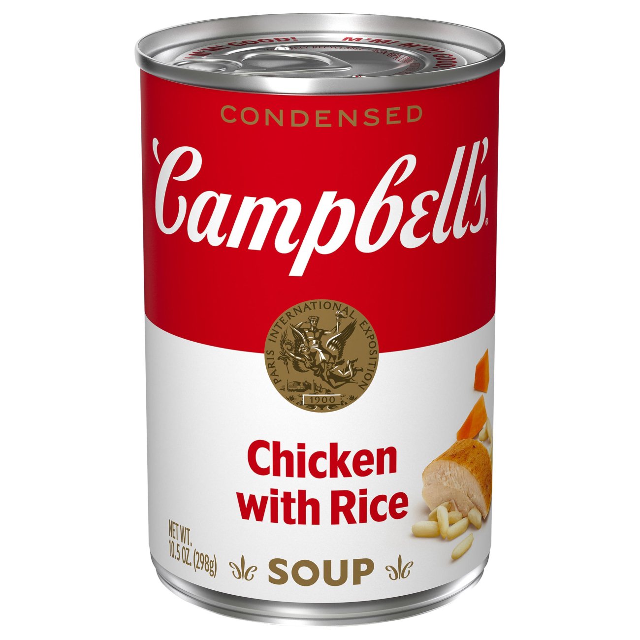 Campbell S Condensed Chicken With Rice Soup Shop Soups Chili At H E B