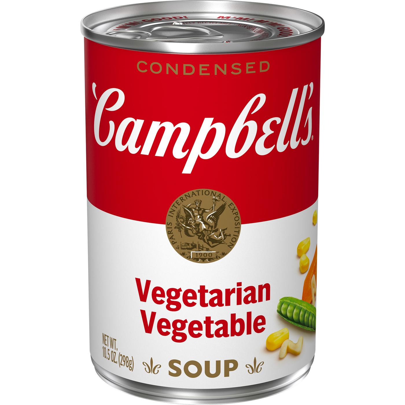 Campbell's Condensed Vegetarian Vegetable Soup; image 1 of 9