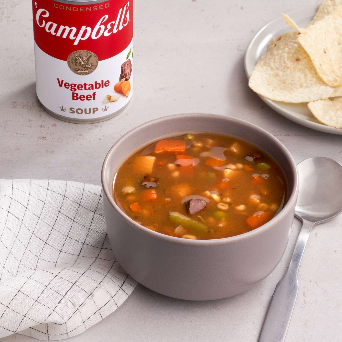 Campbell's Condensed Vegetable Beef Soup; image 4 of 9