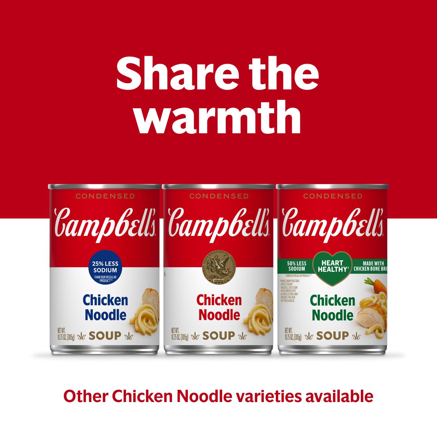 Campbell's Condensed Chicken Noodle Soup; image 2 of 9