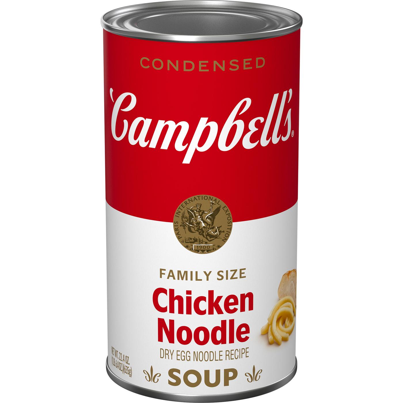 Campbell's Condensed Chicken Noodle Soup Dry Egg Noodle Recipe; image 1 of 9