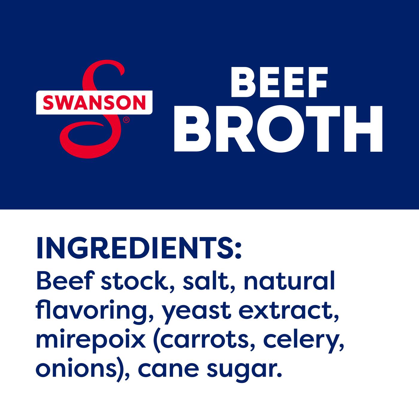 Swanson 100% Natural Beef Broth; image 6 of 8