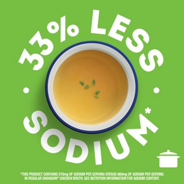 Swanson 33% Less Sodium Chicken Broth, 14.5 oz