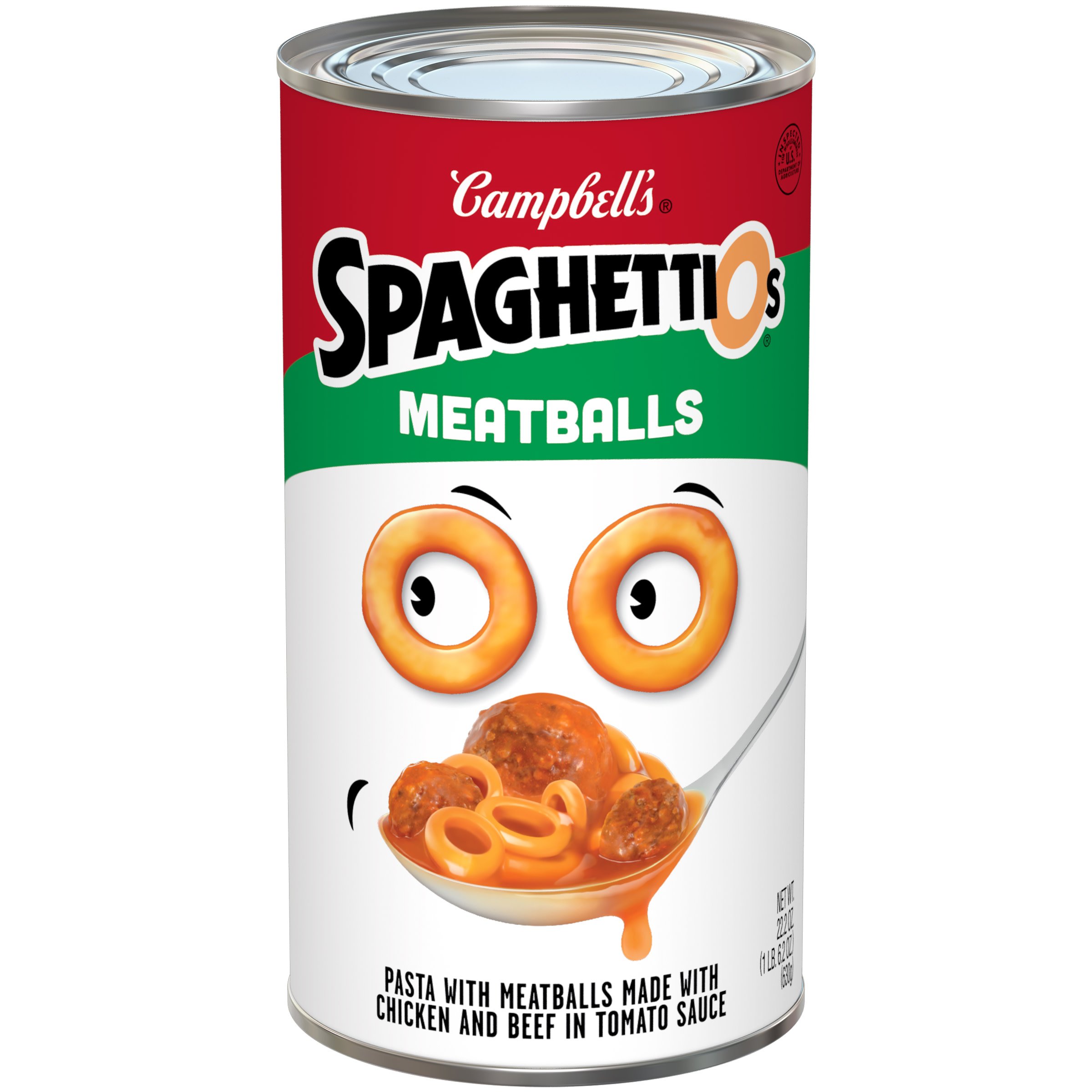 Campbell S Spaghettios With Meatballs Shop Pantry Meals At H E B