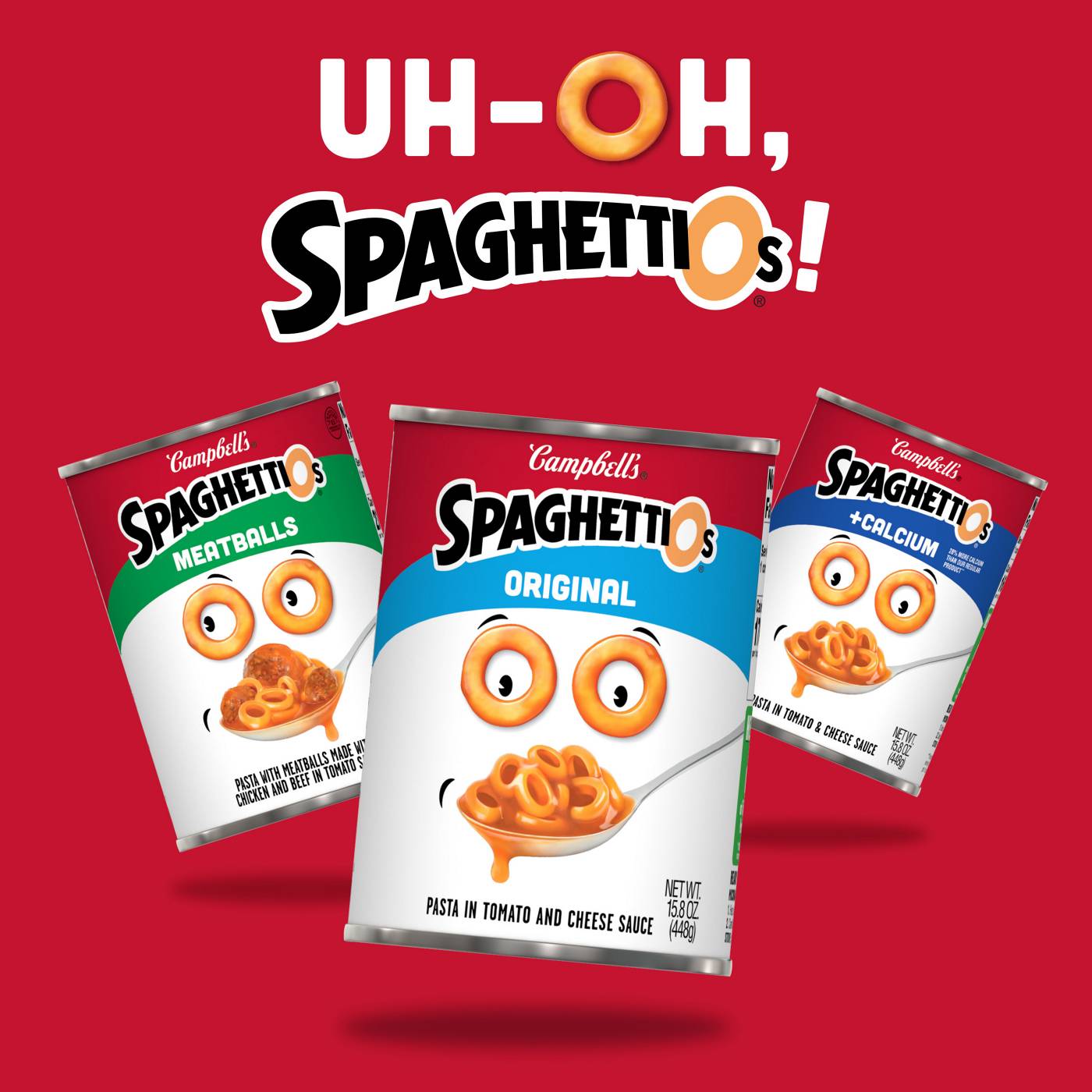 Campbell's SpaghettiOs Canned Pasta with Meatballs; image 5 of 8