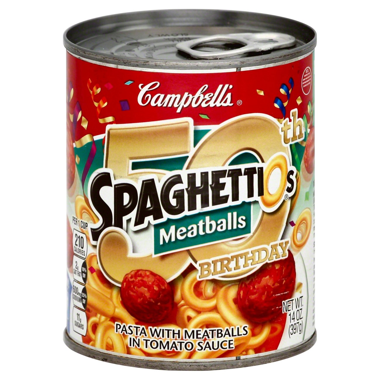 Campbell's SpaghettiOs with Meatballs Shop Pantry Meals at HEB