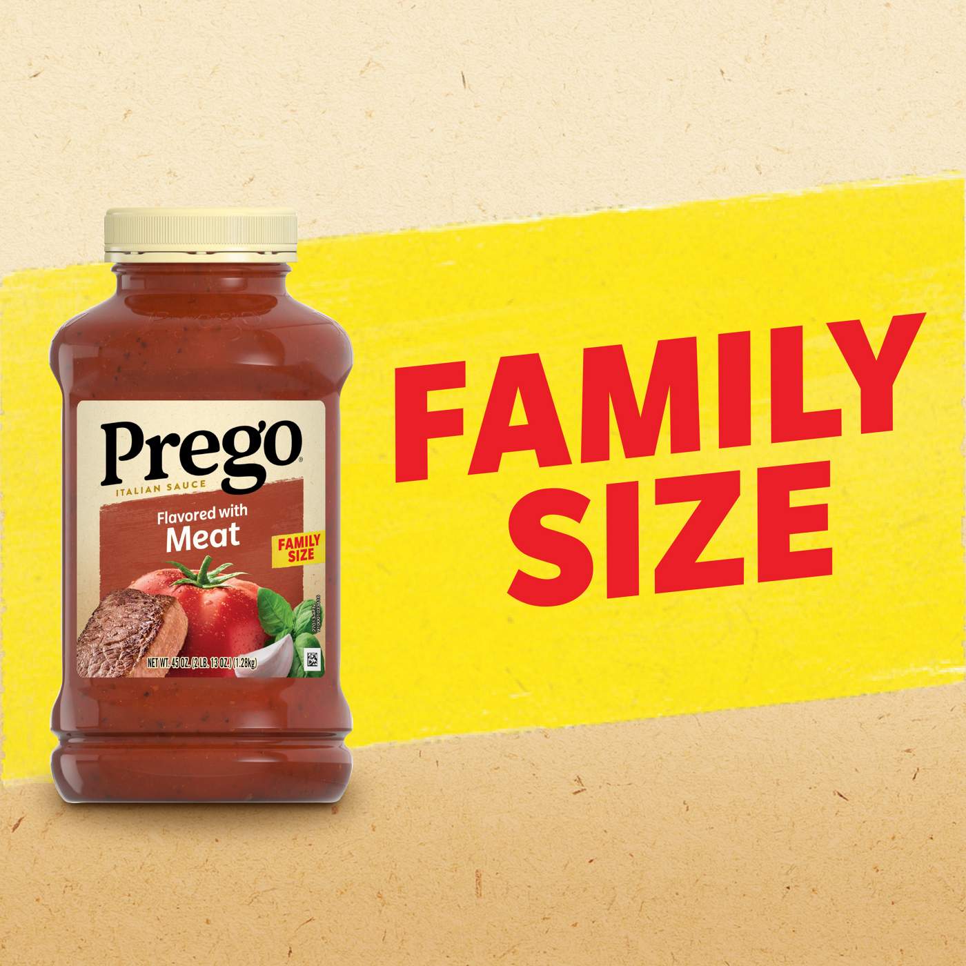 Prego Flavored with Meat Pasta Sauce; image 3 of 9