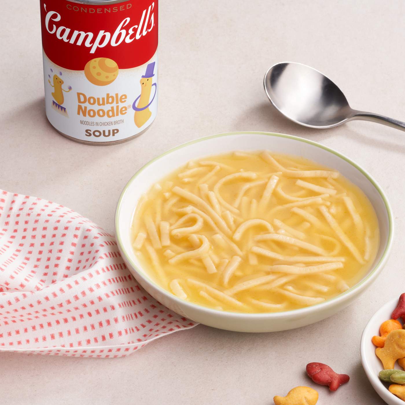 Campbell's Condensed Double Noodle Soup; image 3 of 6