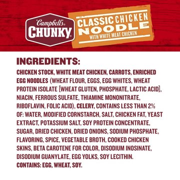 Campbell's Chunky Classic Chicken Noodle Soup