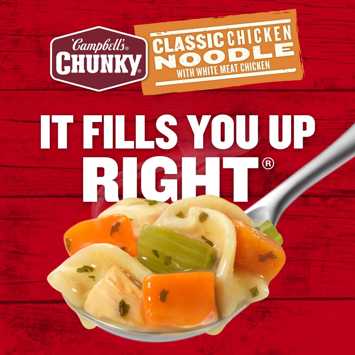 Campbell's Chunky Classic Chicken Noodle Soup; image 6 of 10