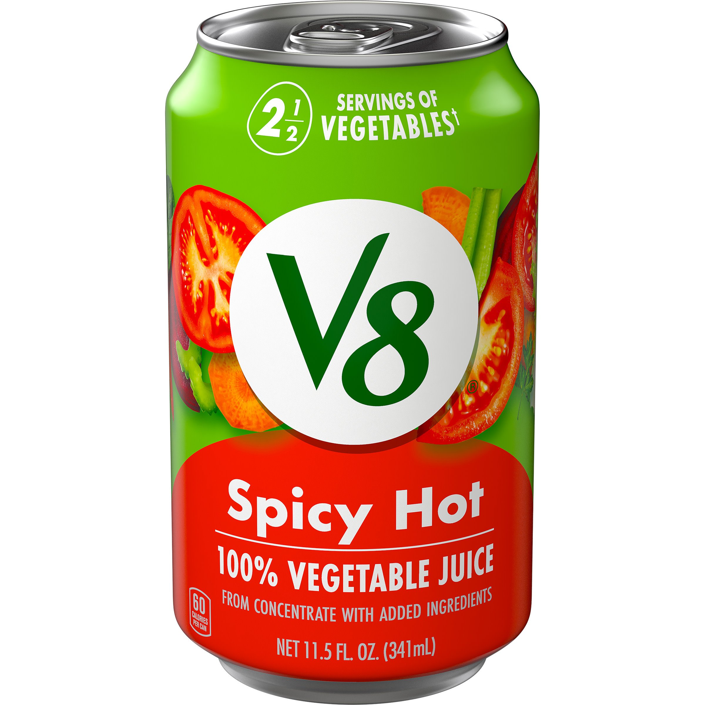 V8 Spicy Hot 100% Vegetable Juice - Shop Juice at H-E-B