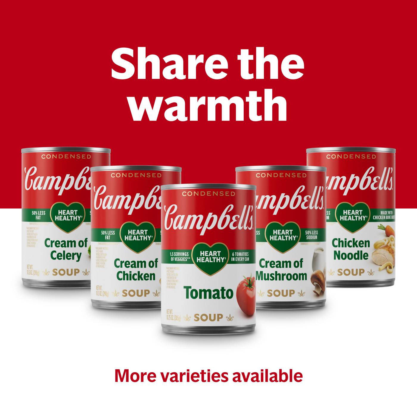 Campbell's Condensed Heart Healthy Tomato Soup; image 2 of 8