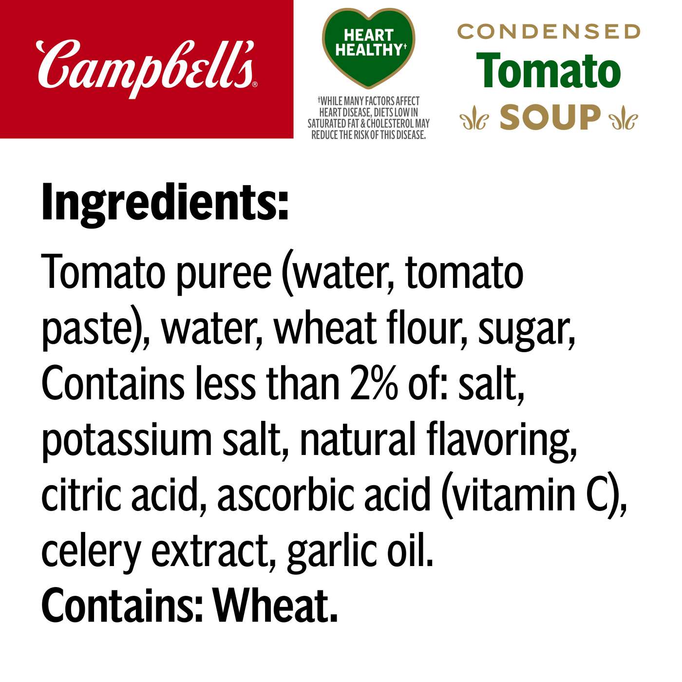 Campbell's Condensed Heart Healthy Tomato Soup; image 3 of 8