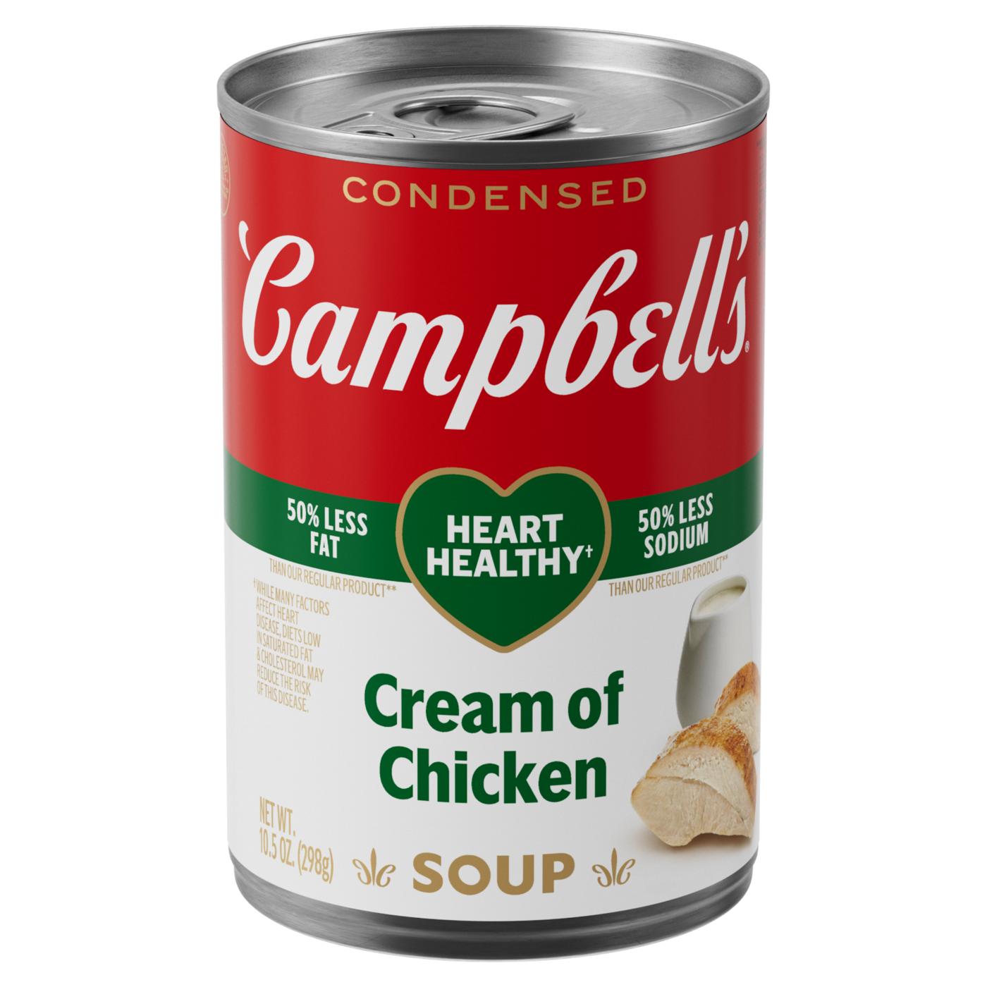 Campbell's Condensed Heart Healthy Cream of Chicken Soup; image 1 of 8