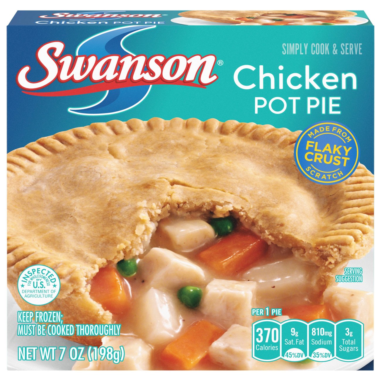 Banquet Chicken Pot Pie Frozen Dinner Shop Entrees Sides At 59 OFF   000148502