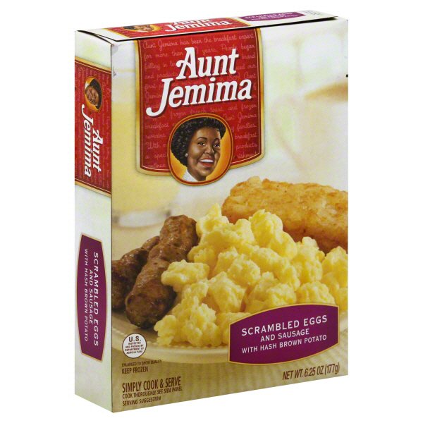 Aunt Jemima Scrambled Eggs and Sausage with Hash Brown Potatoes - Shop