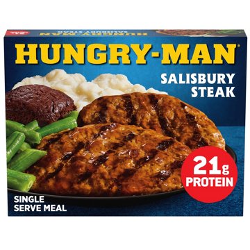 Hungry-Man Salisbury Steak Frozen Meal