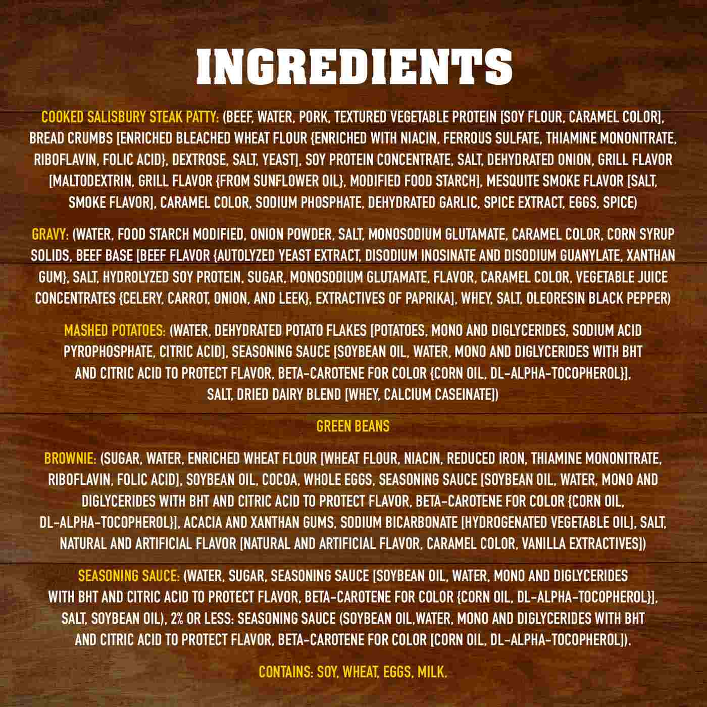 Hungry-Man Salisbury Steak Frozen Meal; image 3 of 5