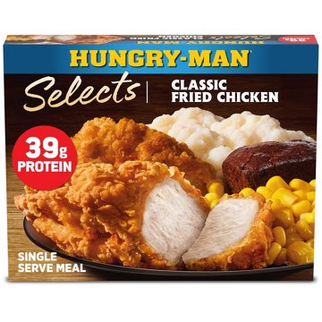 Hungry-Man Selects Classic Fried Chicken Frozen Meal