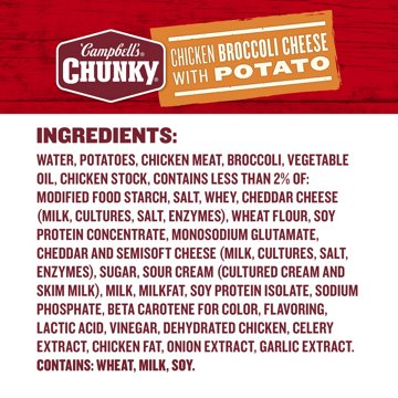 Campbell's Chunky Chicken Broccoli Cheese Soup