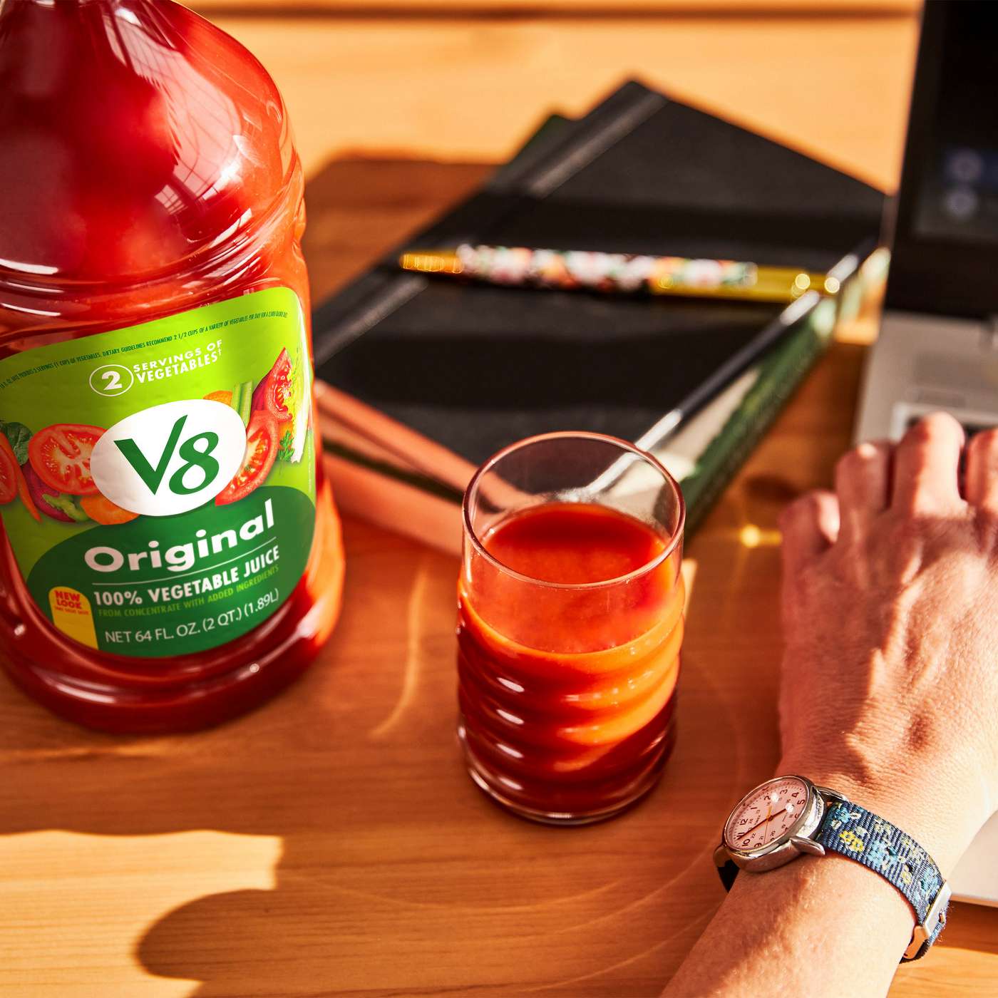 V8 Original 100% Vegetable Juice; image 2 of 8