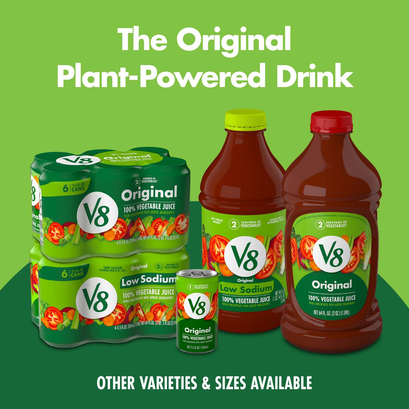 V8 Original 100% Vegetable Juice; image 5 of 8