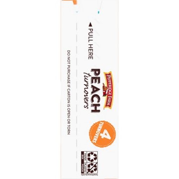 Pepperidge Farm Frozen Peach Turnovers Pastries, 4 ct