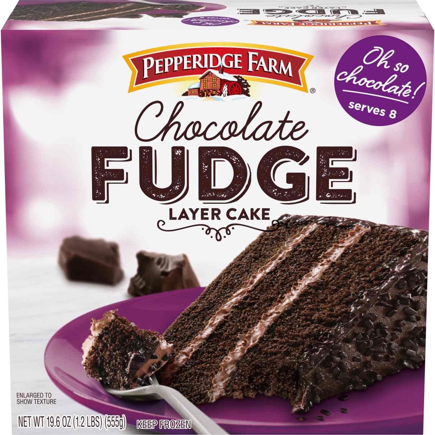 Pepperidge Farm Frozen Chocolate Fudge Layer Cake; image 1 of 6