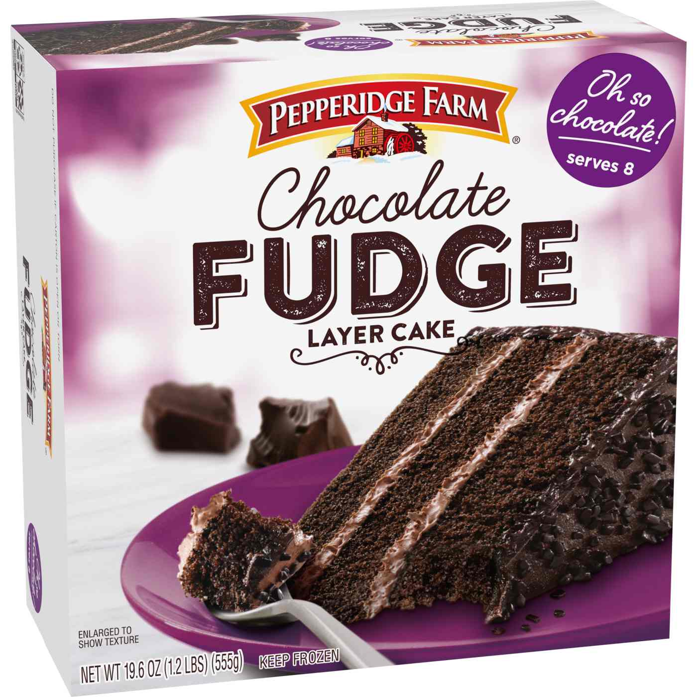 Pepperidge Farm Frozen Chocolate Fudge Layer Cake; image 5 of 6