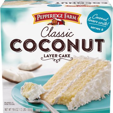 Pepperidge Farm Frozen Coconut Layer Cake, 19.6 oz