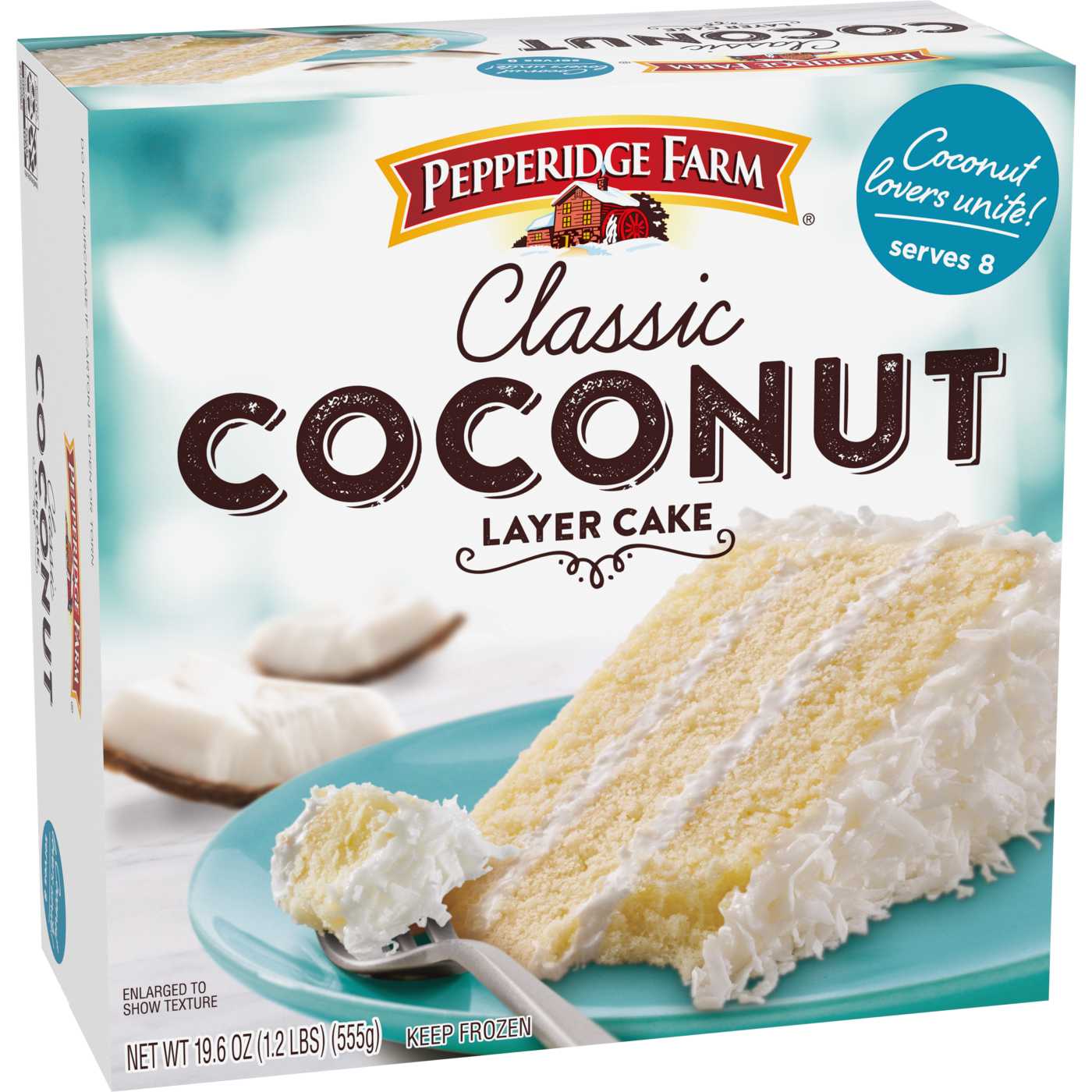 Pepperidge Farm Frozen Coconut Layer Cake; image 3 of 6