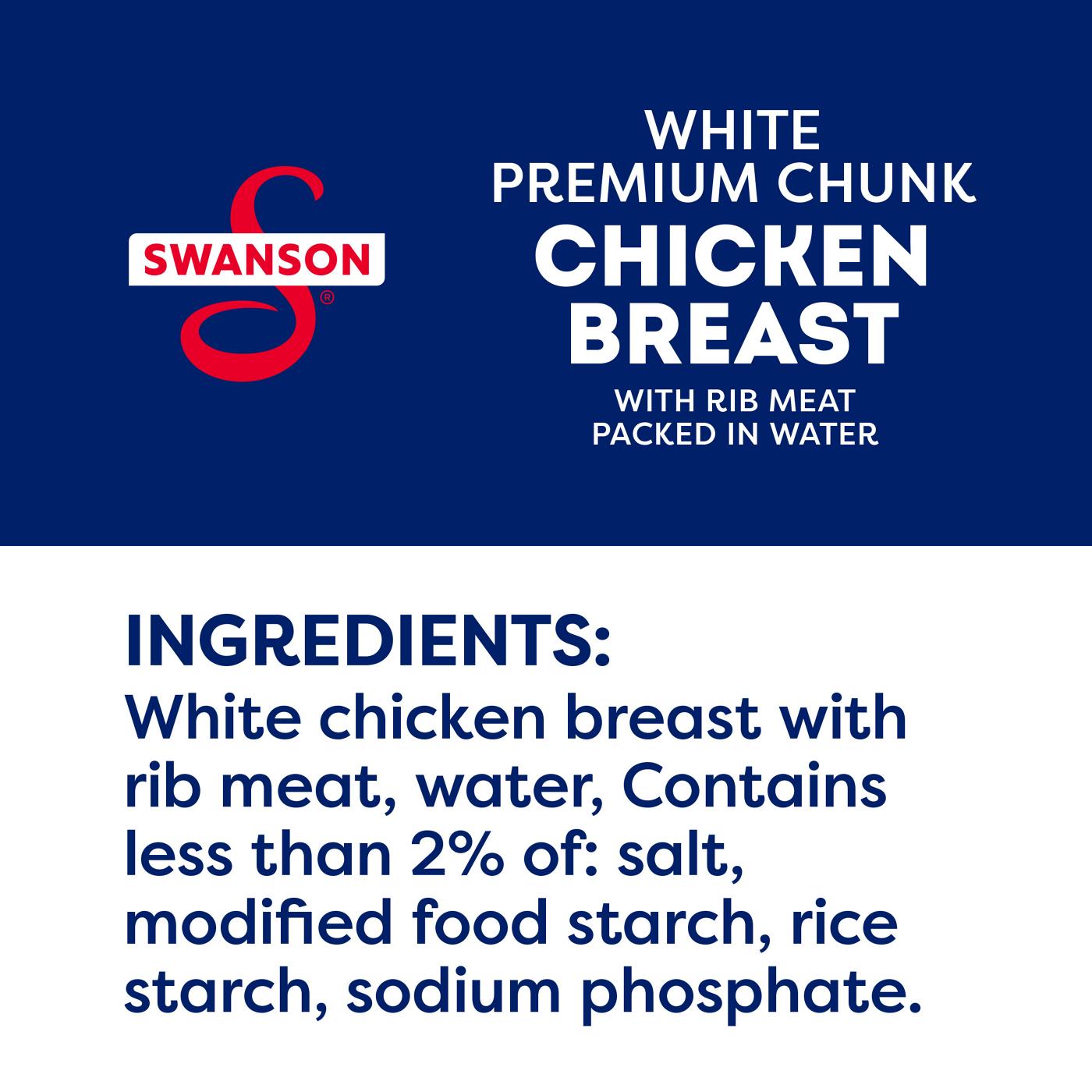 Swanson White Premium Chunk Canned Chicken Breast in Water; image 5 of 9