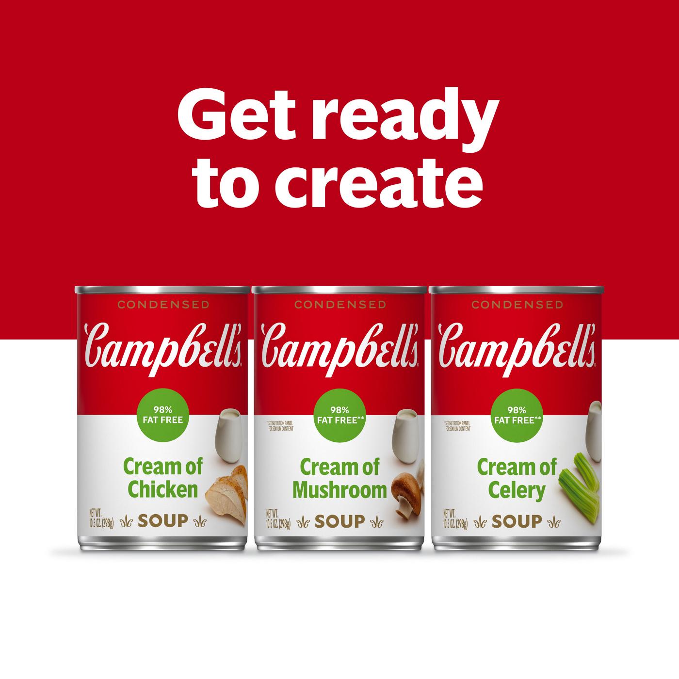 Campbell's Condensed 98% Fat Free Cream of Chicken Soup; image 5 of 6
