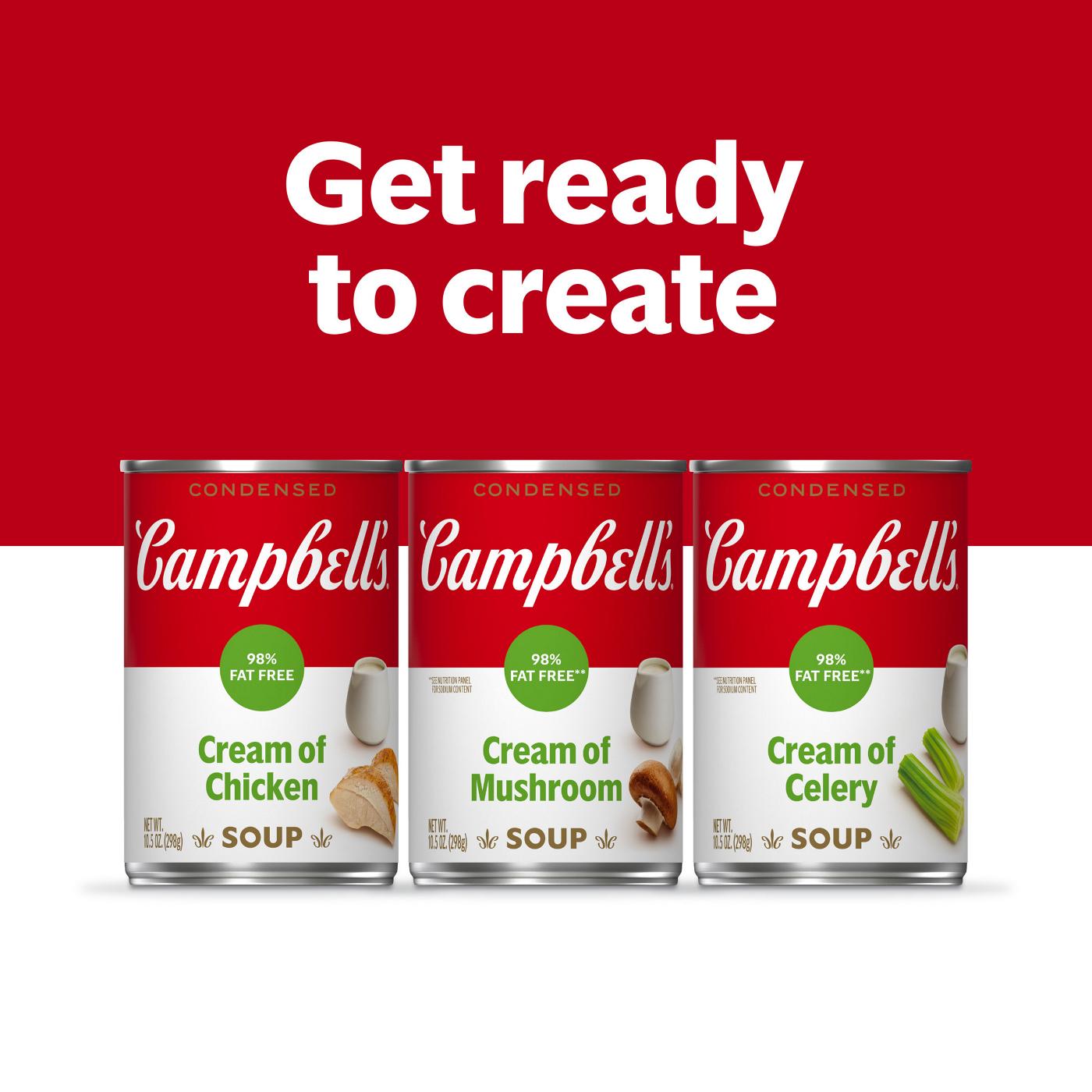 Campbell's Condensed 98% Fat Free Cream of Chicken Soup; image 5 of 9