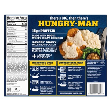 Hungry-Man Country Fried Chicken Frozen Meal