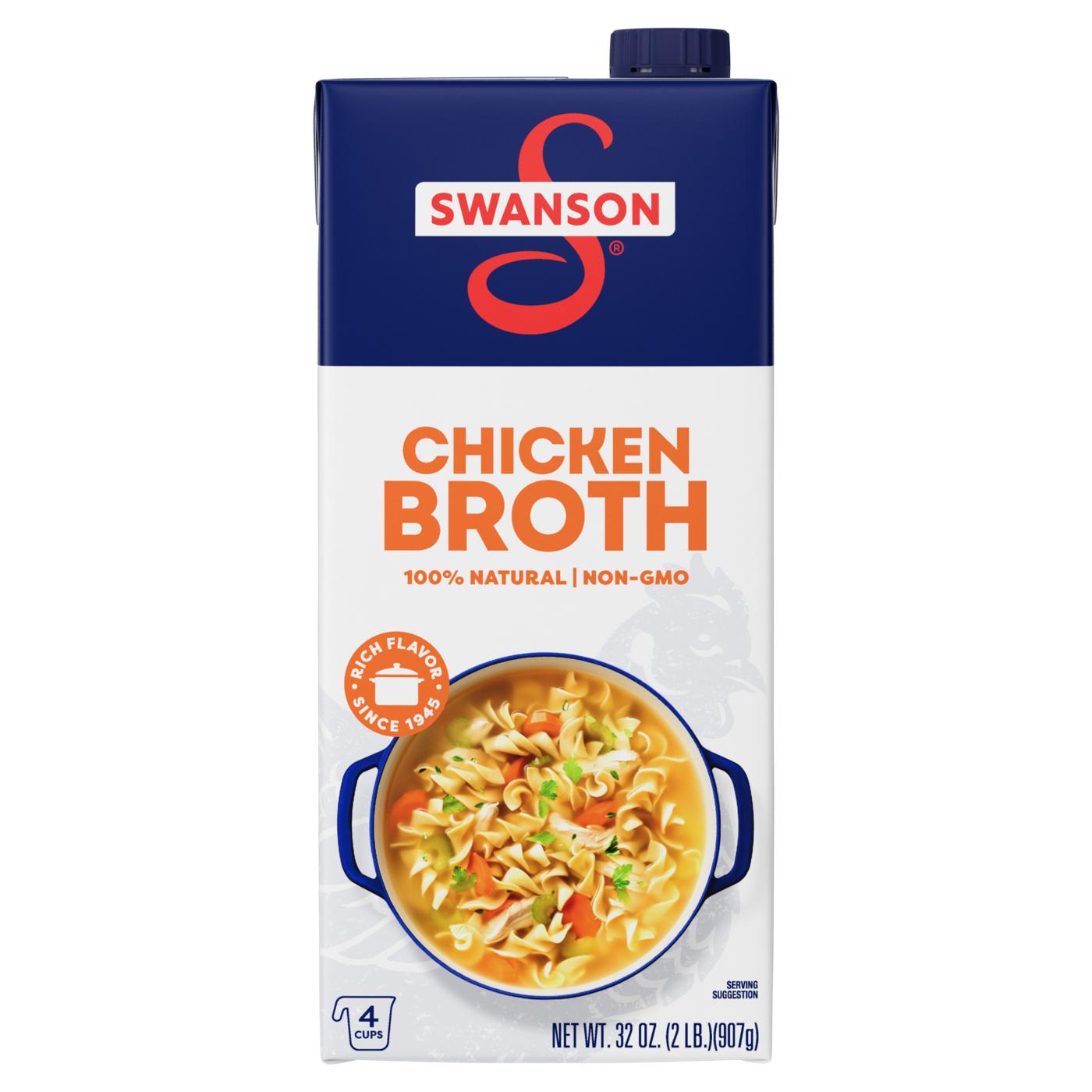 Swanson Chicken Broth; image 1 of 3