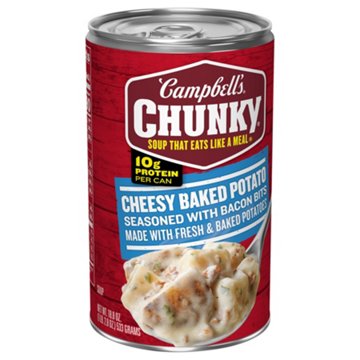 Campbell's Chunky Cheesy Baked Potato with Cheddar & Bacon Bits Soup