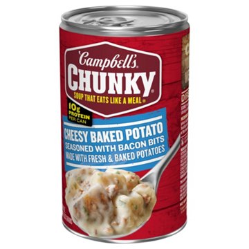 Campbell's Chunky Cheesy Baked Potato with Cheddar & Bacon Bits Soup