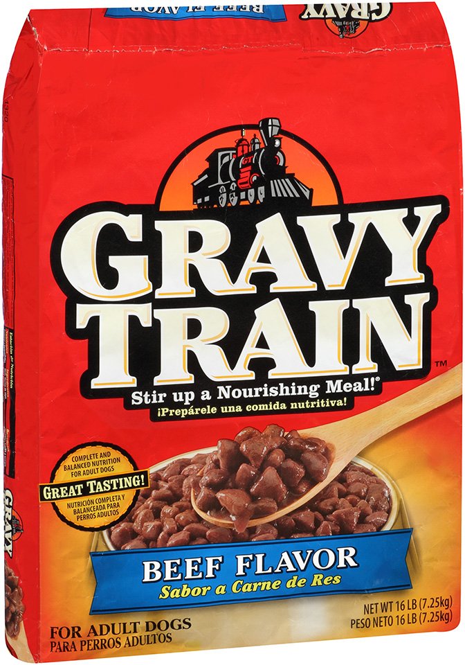 Gravy Train Beef Flavor Dry Adult Dog Food