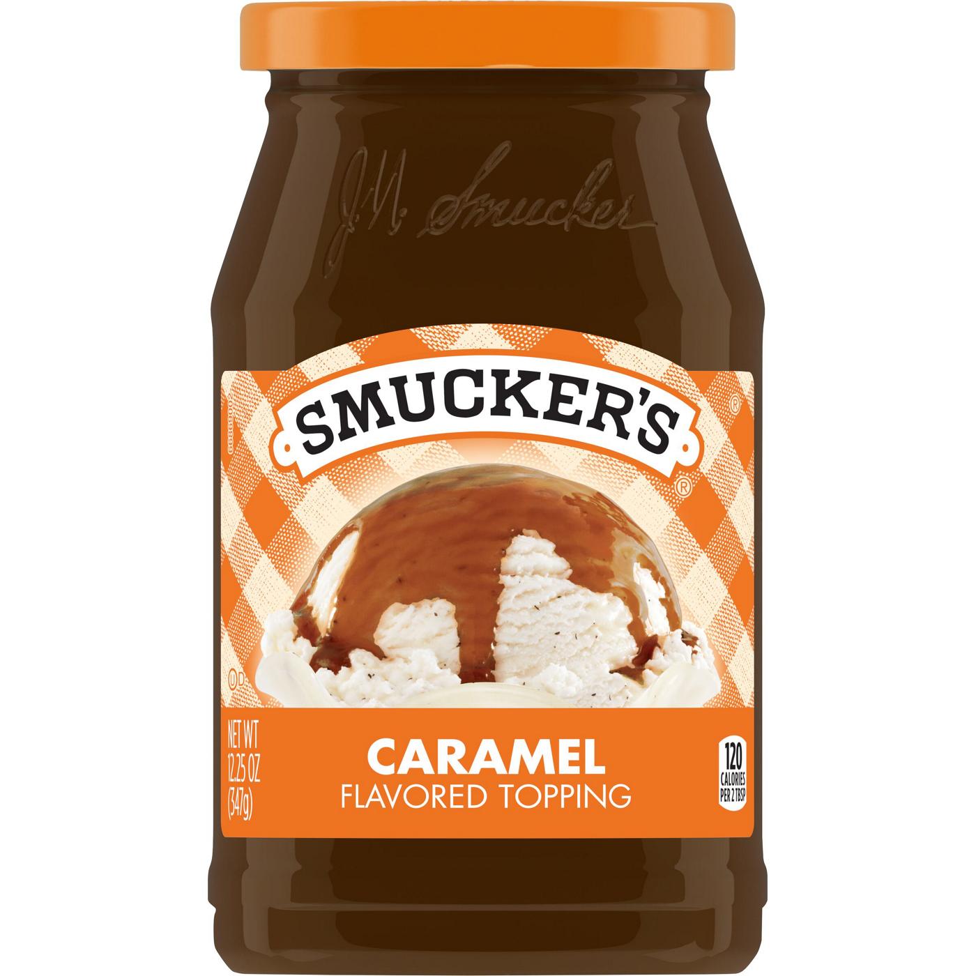 Smucker's Caramel Flavored Topping; image 1 of 4